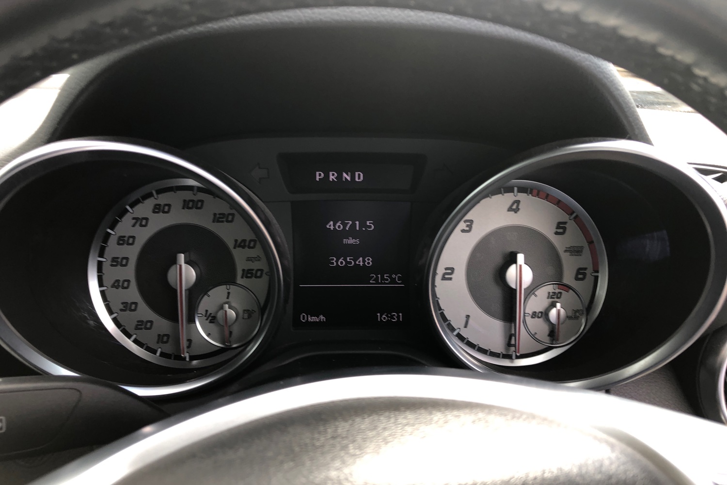 Mercedes SLK R171 lights on speedometer repair